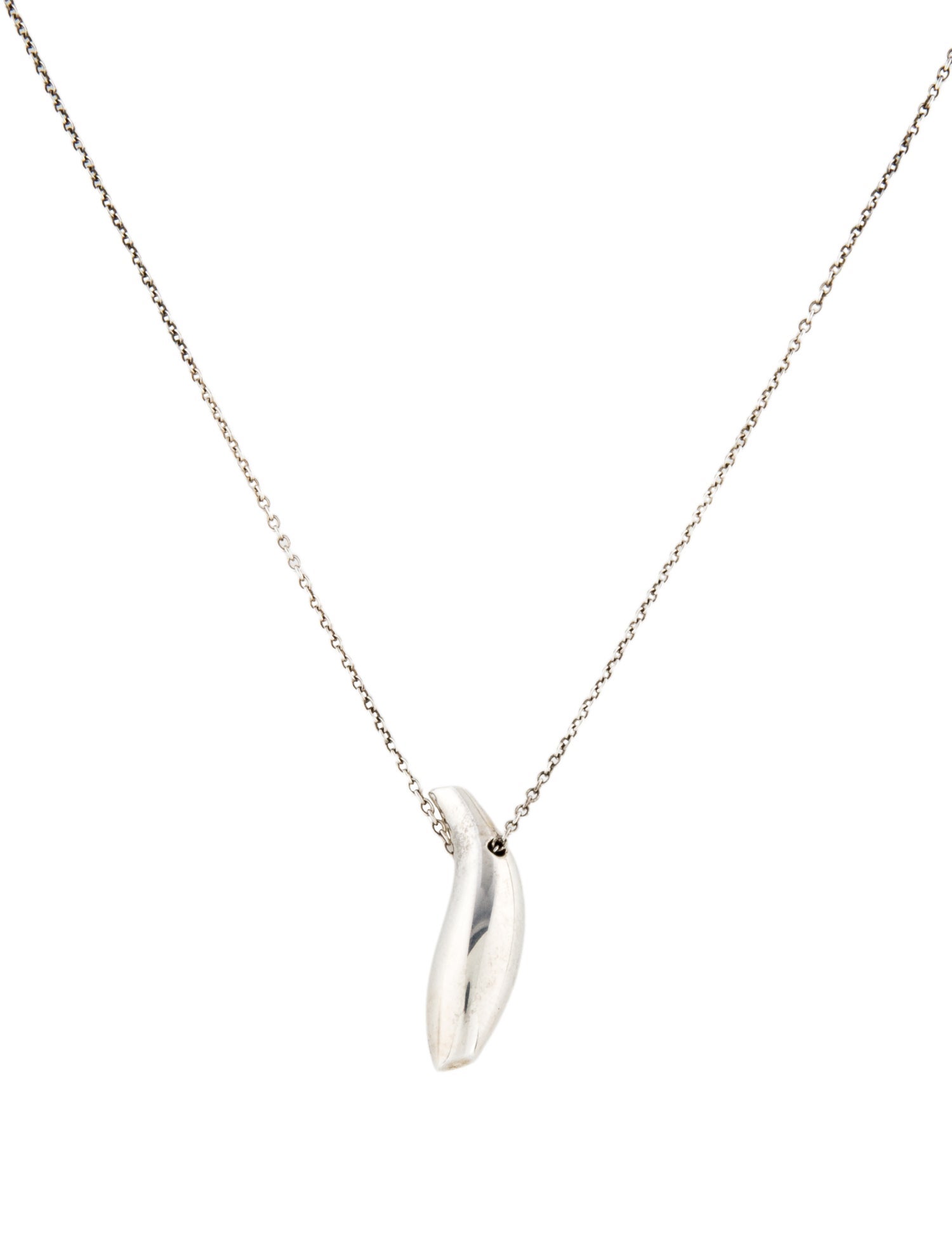 Tiffany & Co. Fish Pendant Necklace
