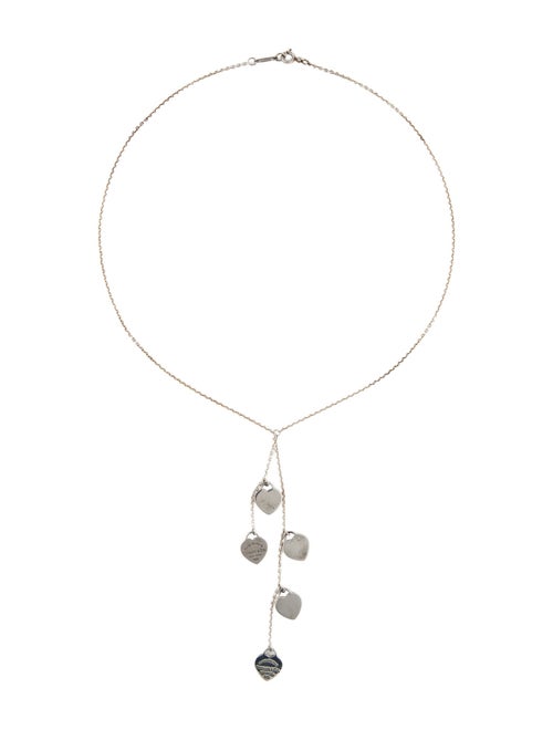 Tiffany & Co. Multi-Heart Lavalier Necklace
