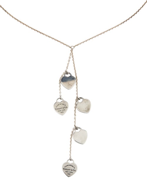 Tiffany & Co. Multi-Heart Lavalier Necklace