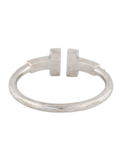 Tiffany & Co. 18K Diamond Wire Ring