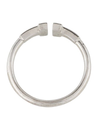 Tiffany & Co. 18K Diamond Wire Ring