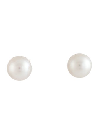 Tiffany & Co. 18k Pearl Stud Earrings