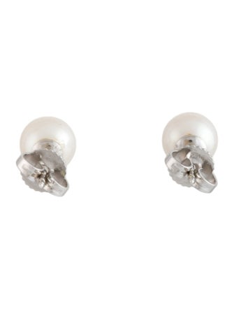 Tiffany & Co. 18k Pearl Stud Earrings
