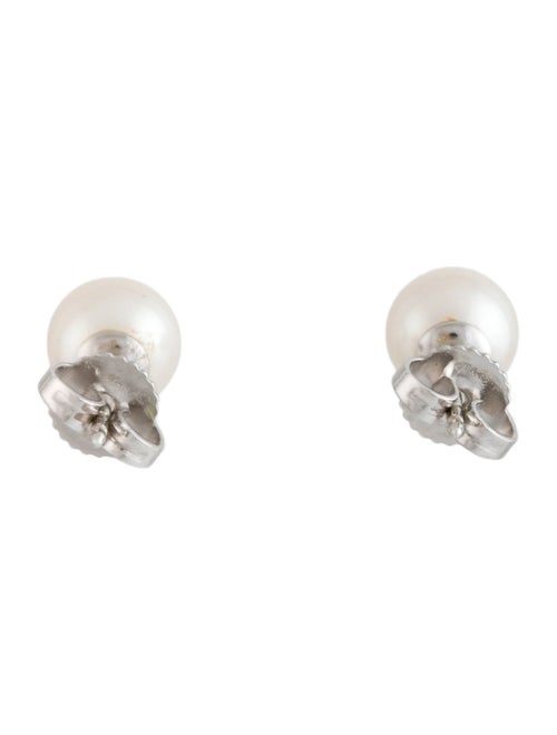 Tiffany & Co. 18k Pearl Stud Earrings
