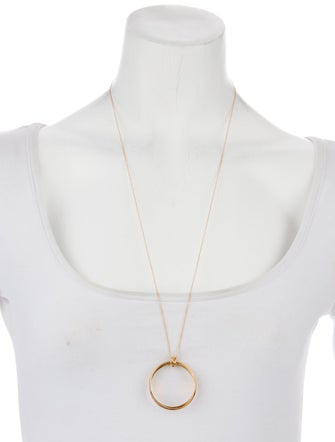 Tiffany & Co. 18K Paloma's Melody Circle Pendant