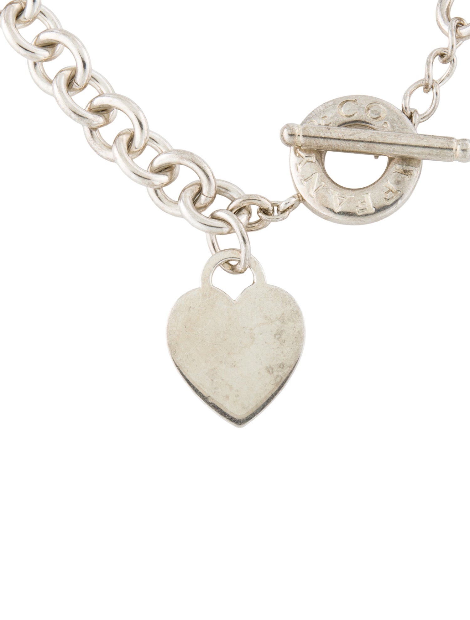 Tiffany & Co. Heart Tag Toggle Necklace