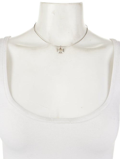 Tiffany & Co. Cross Cutout Pendant Necklace