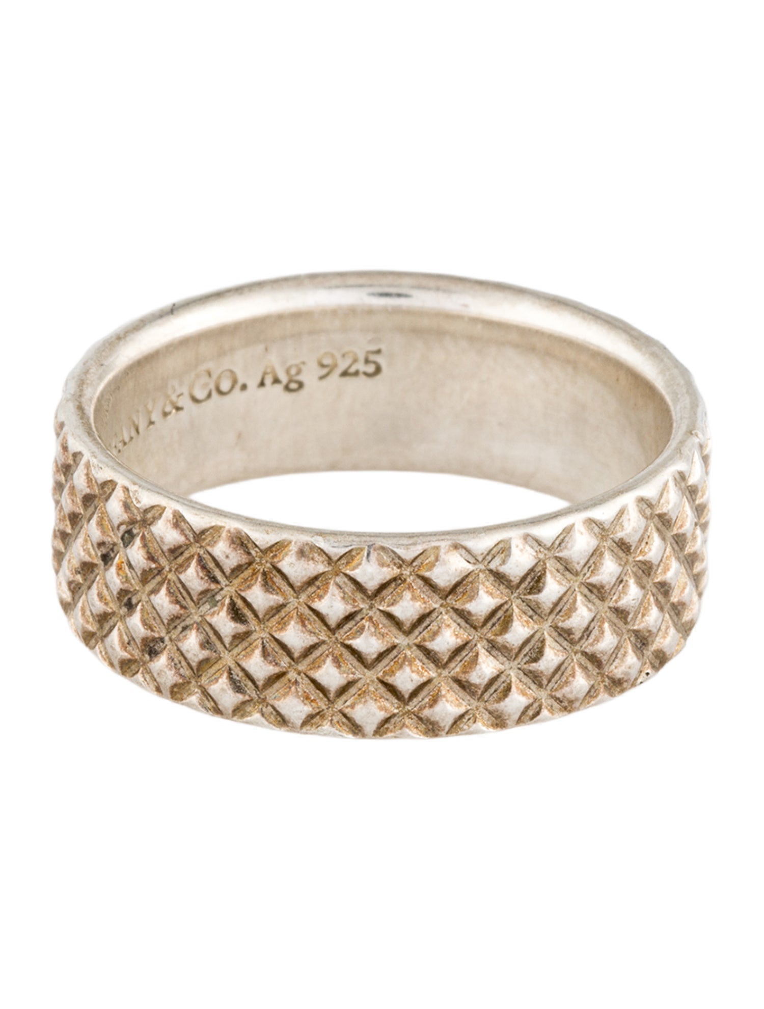 Tiffany & Co. Diamond Point Wide Band
