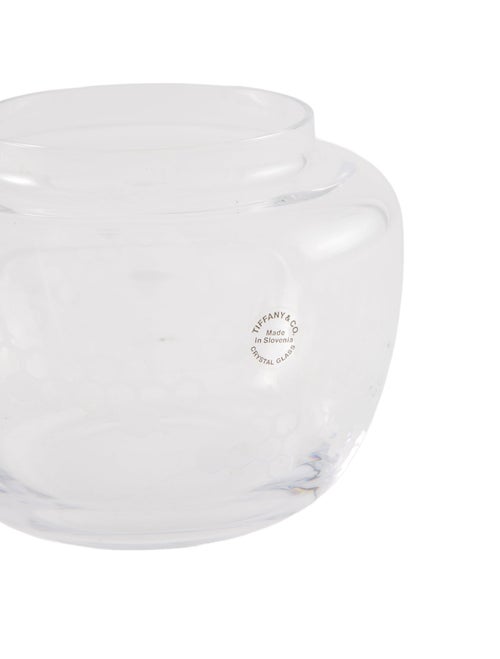 Tiffany & Co. Crystal Bee Bowl