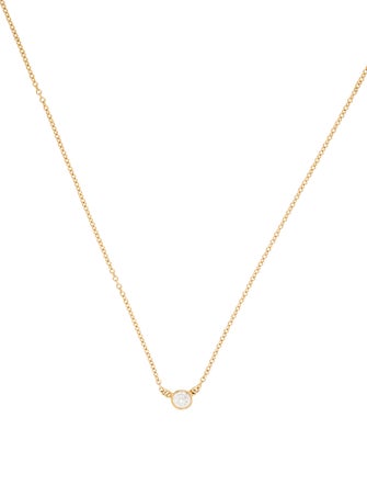 Tiffany & Co. 18K Diamonds by the Yard® Single Pendant Necklace