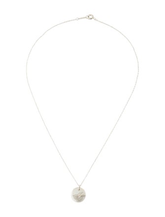 Tiffany & Co. Letter "J " Round Pendant
