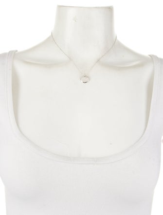 Tiffany & Co. Letter "J " Round Pendant