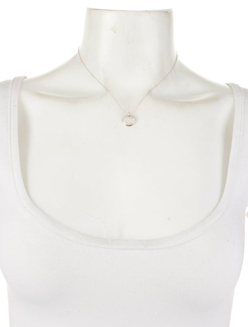 Tiffany & Co. Letter "J " Round Pendant