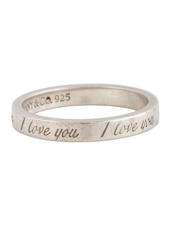 Tiffany & Co. 'I love you' Notes Band