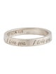 Tiffany & Co. 'I love you' Notes Band