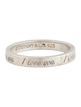 Tiffany & Co. 'I love you' Notes Band