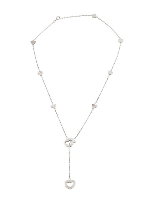 Tiffany & Co. Heart Station Lariat Necklace