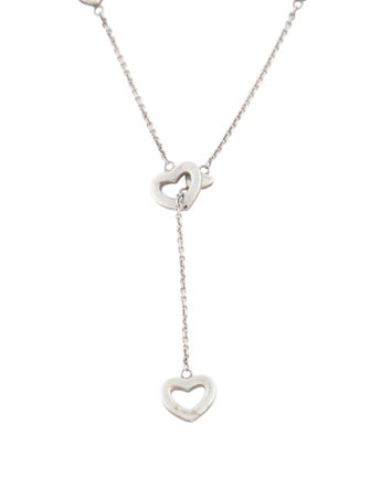 Tiffany & Co. Heart Station Lariat Necklace