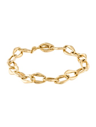 Tiffany & Co. 18K Aegean Link Toggle Bracelet