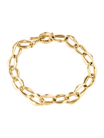 Tiffany & Co. 18K Aegean Link Toggle Bracelet