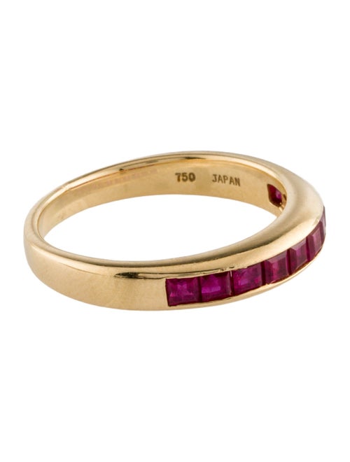 Tiffany & Co. 18K Ruby Band