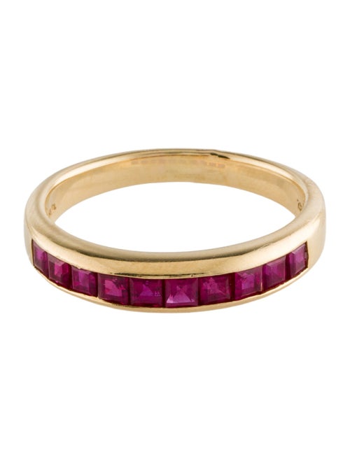 Tiffany & Co. 18K Ruby Band