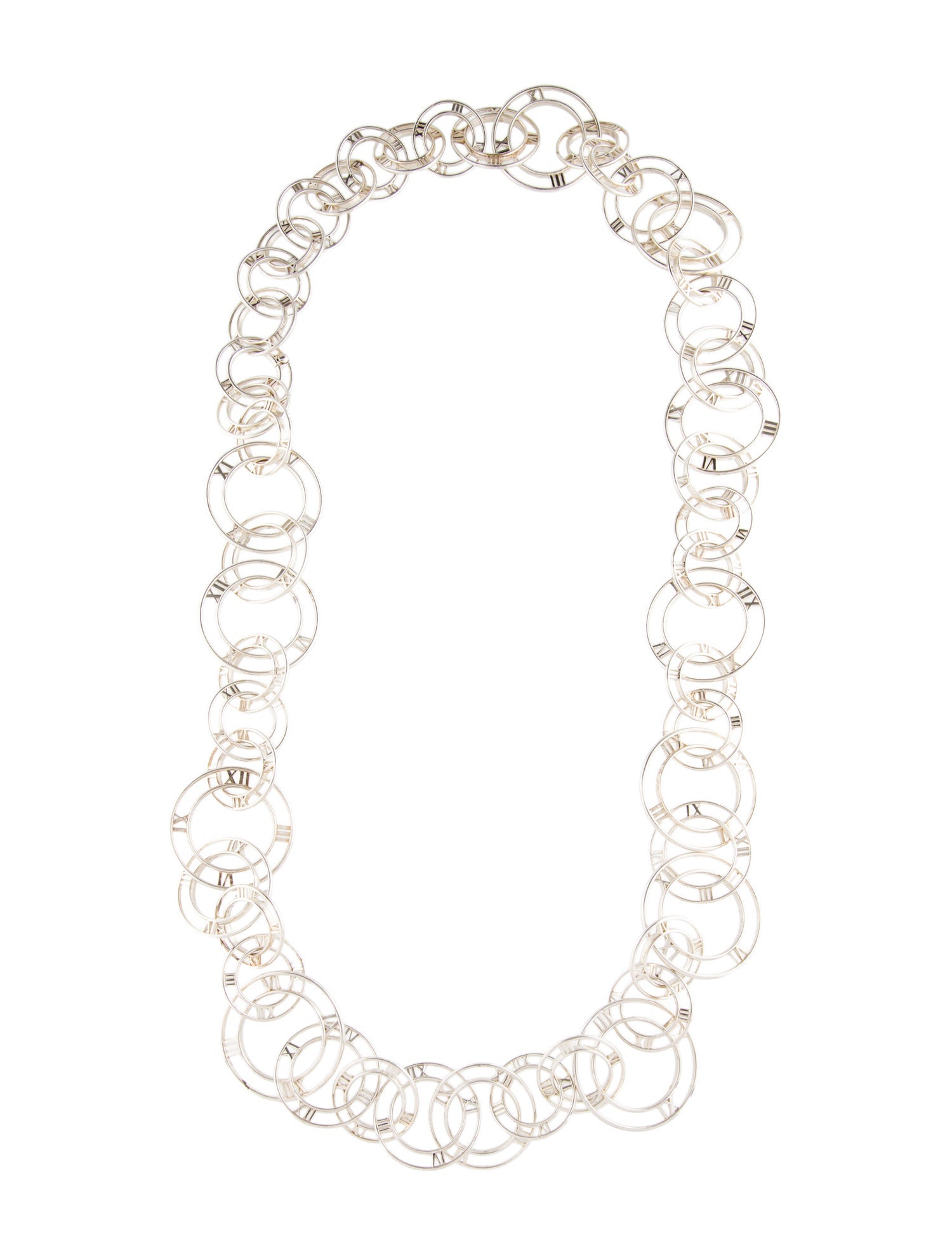 Tiffany & Co. Atlas Link Long Necklace