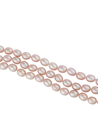 Tiffany & Co. Pearl Three-Row Bead Strand Bracelet