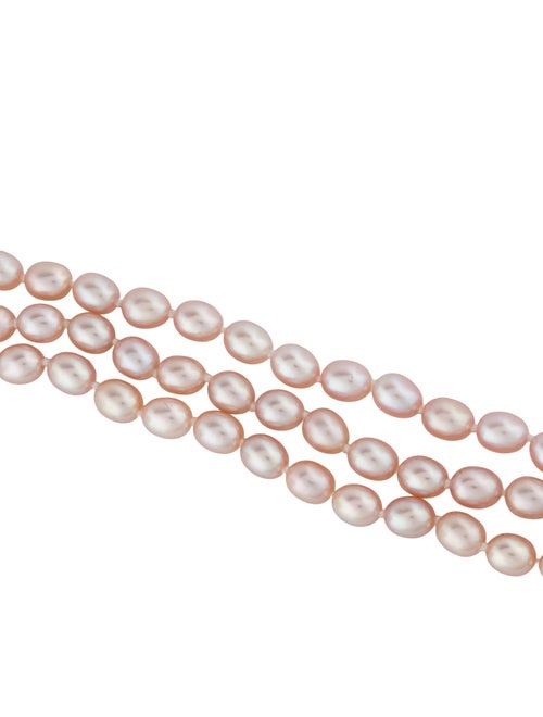 Tiffany & Co. Pearl Three-Row Bead Strand Bracelet