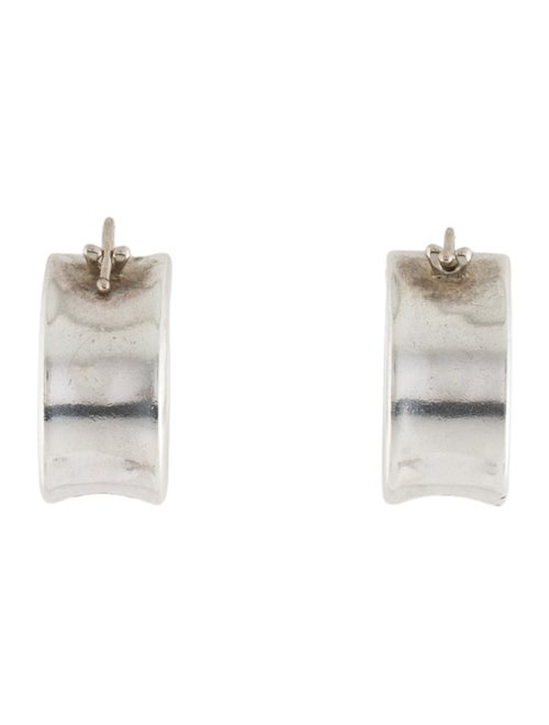 Tiffany & Co. 1837 Wide Huggie Earrings