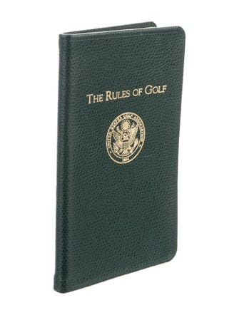 Tiffany & Co. Rules of Golf Book