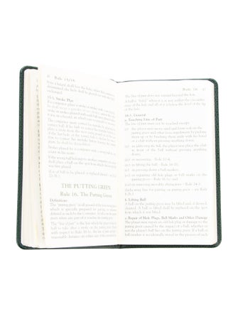 Tiffany & Co. Rules of Golf Book