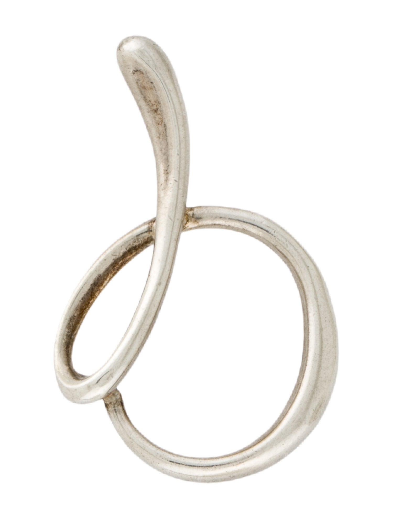 Tiffany & Co. Vintage Large Alphabet Letter 'A' Pendant