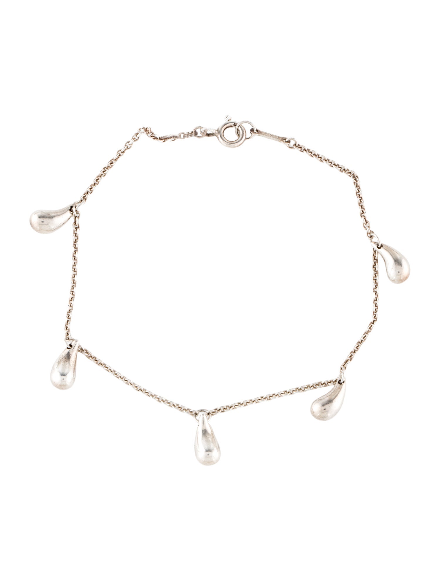 Tiffany & Co. Teardrop Station Bracelet