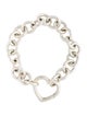 Tiffany & Co. Heart Clasp Link Bracelet