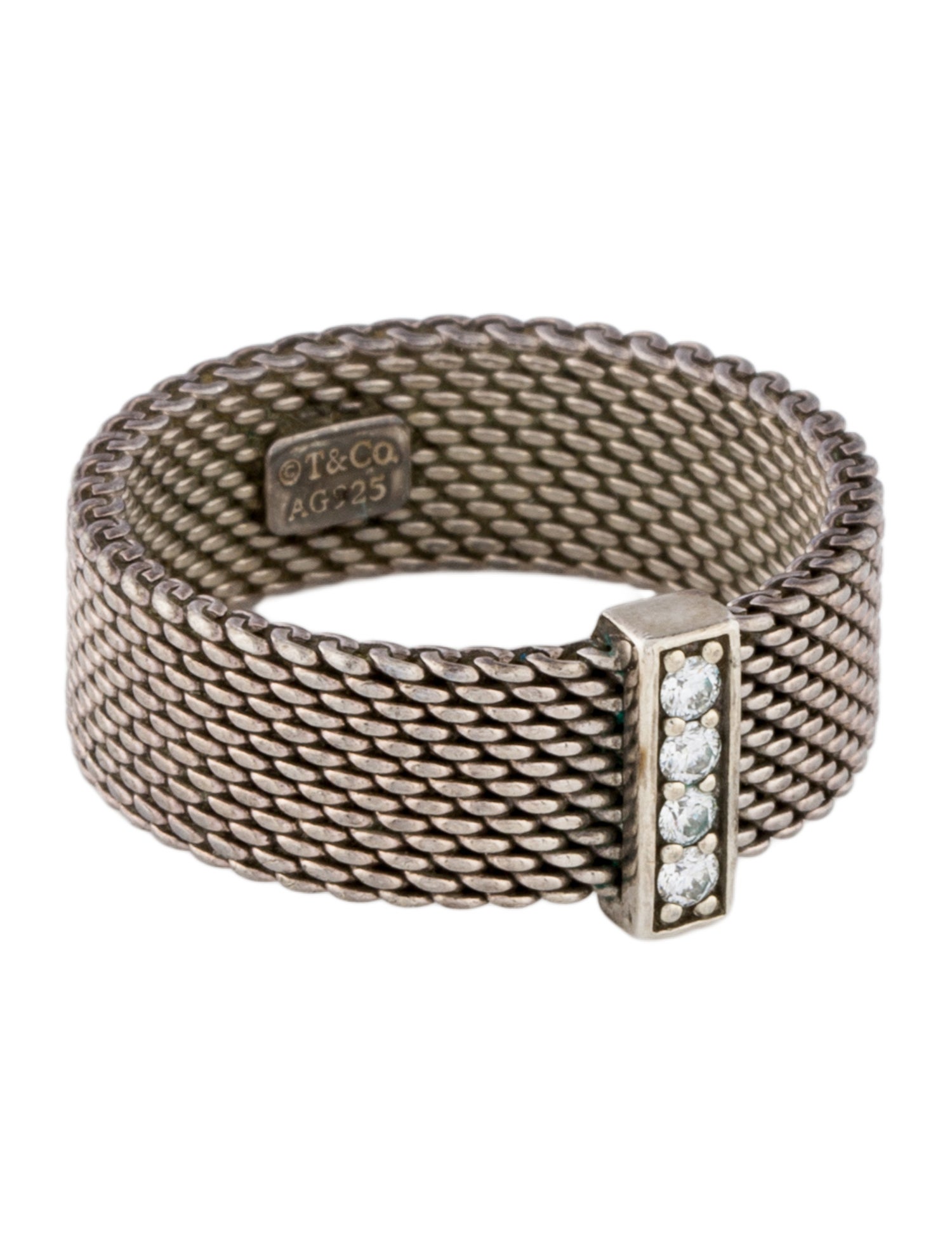 Tiffany & Co. Diamond Somerset Mesh Band