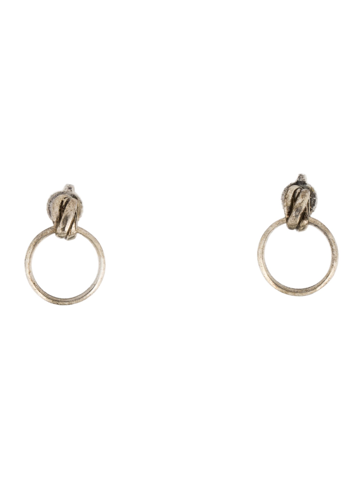 Tiffany & Co. Circle Drop Earrings