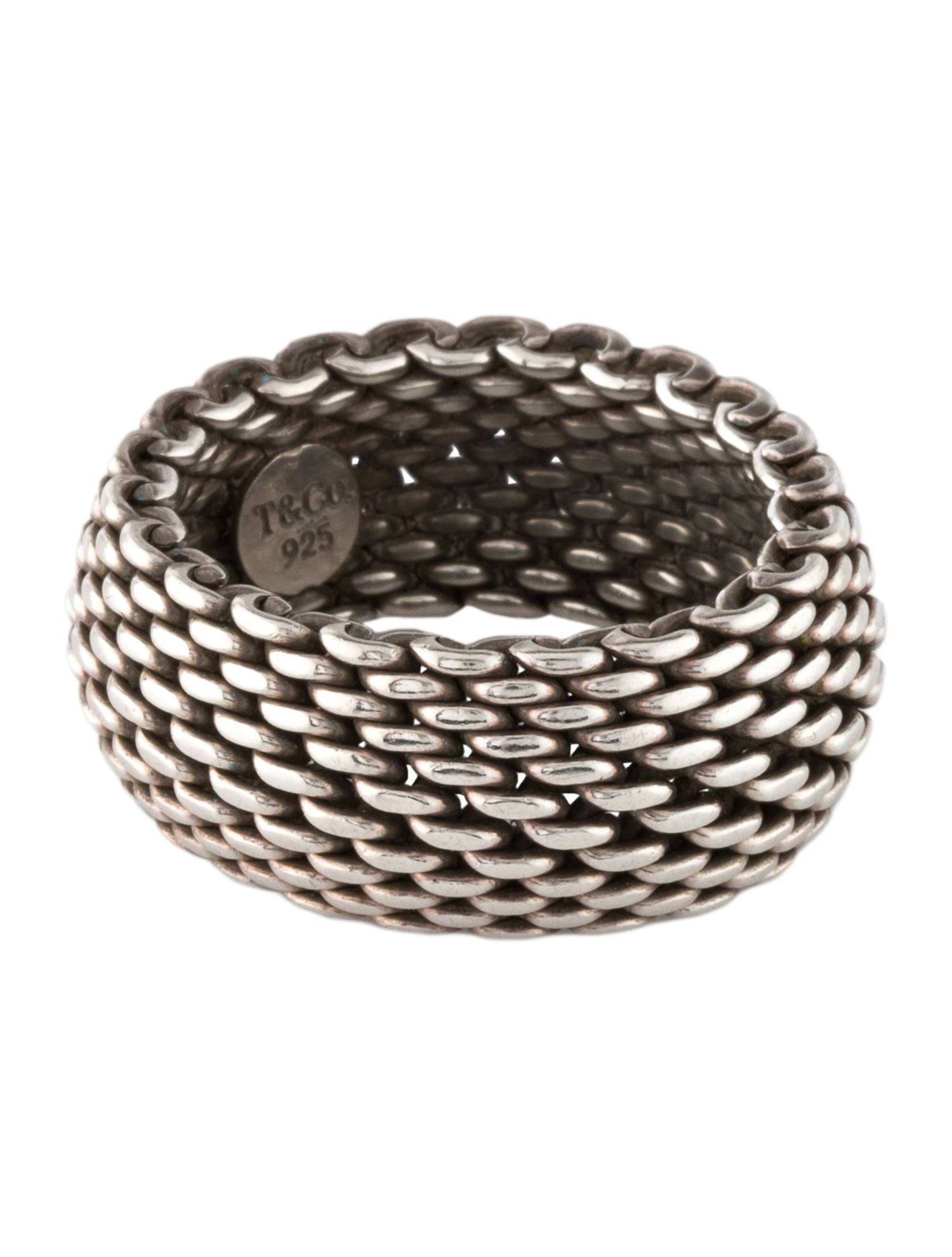 Tiffany & Co. Somerset Mesh Ring