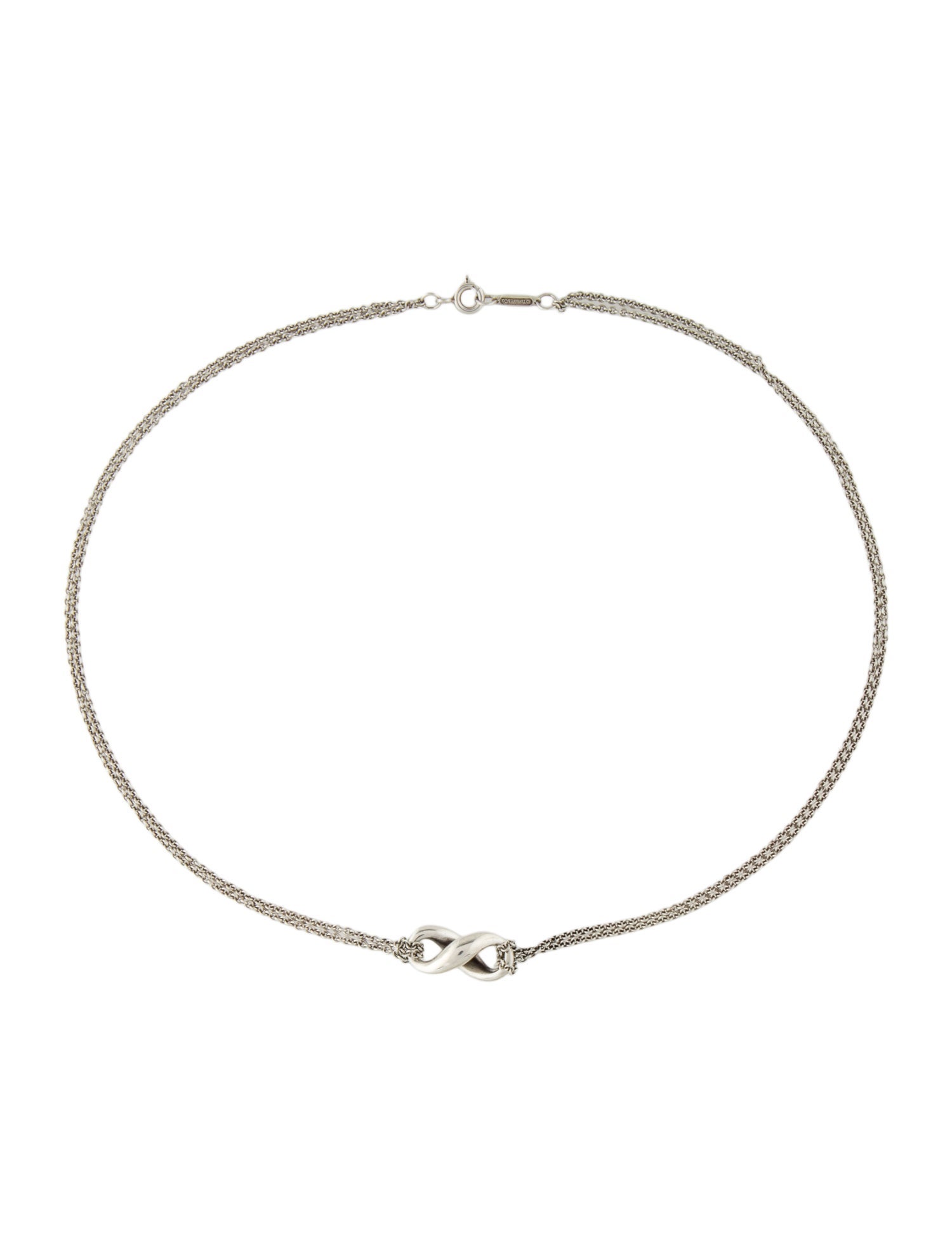 Tiffany & Co. Infinity Pendant Necklace