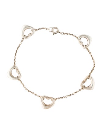 Tiffany & Co. Open Heart Station Bracelet