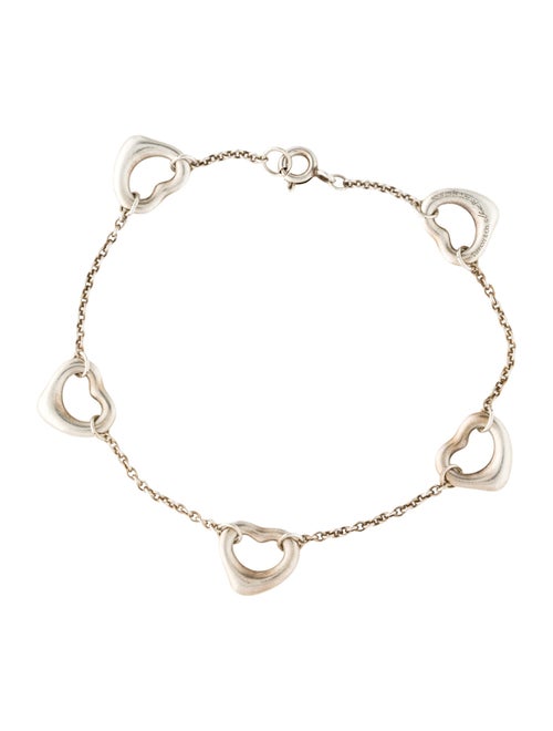 Tiffany & Co. Open Heart Station Bracelet