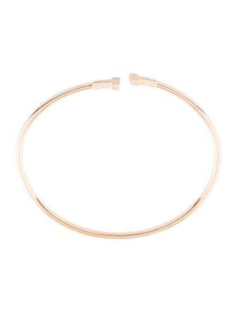Tiffany & Co. 18K Narrow Wire Cuff Bracelet
