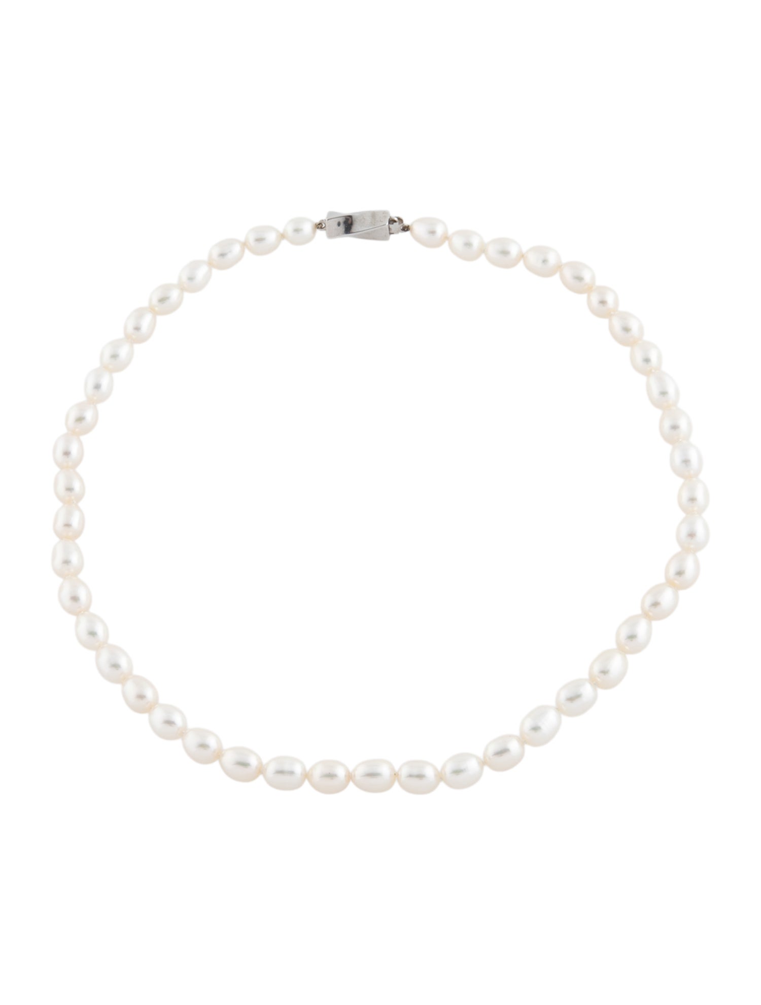 Tiffany & Co. Pearl Bead Strand Necklace