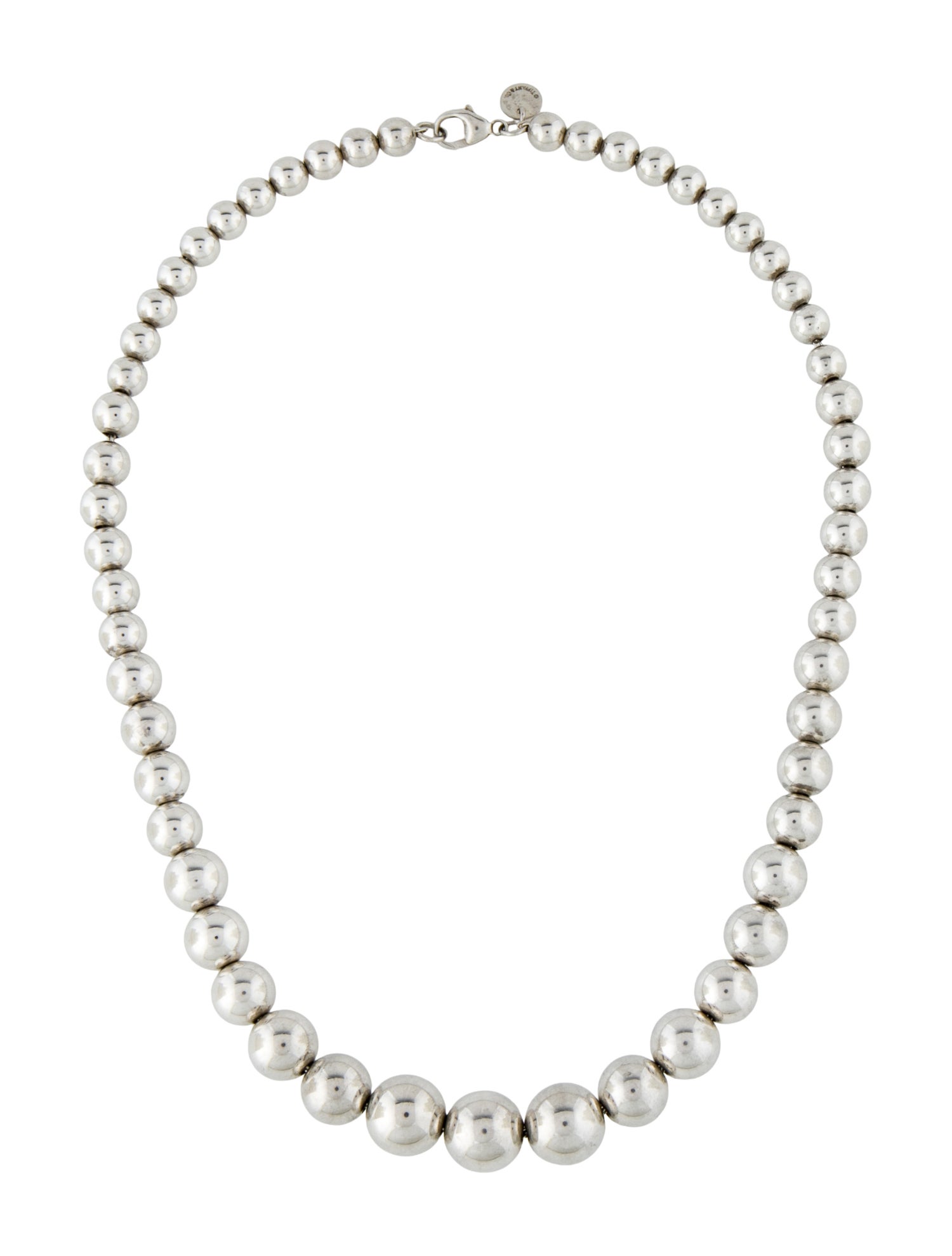 Tiffany & Co. Graduated Ball Necklace