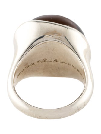 Tiffany & Co. Smoky Quartz Elsa Peretti® Cabochon Ring