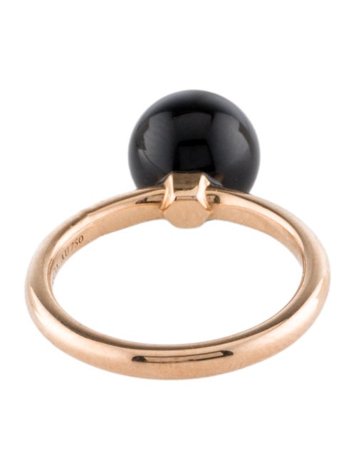 Tiffany & Co. 18K Onyx HardWear Ball Ring