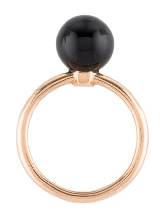 Tiffany & Co. 18K Onyx HardWear Ball Ring