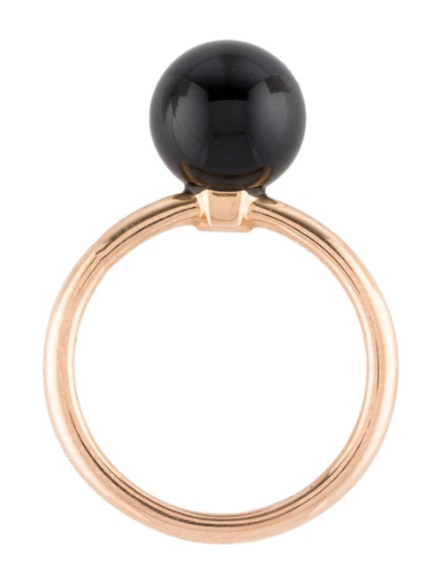 Tiffany & Co. 18K Onyx HardWear Ball Ring
