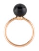 Tiffany & Co. 18K Onyx HardWear Ball Ring