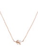 Tiffany & Co. 18K Diamond Victoria Vine Pendant Necklace